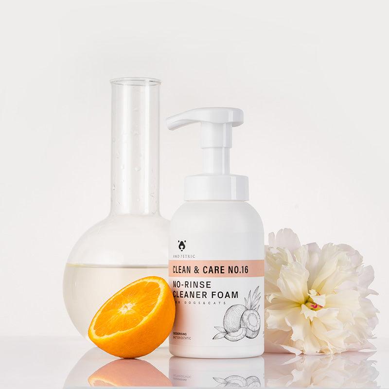 Rince Free Cleaner Foam For Pets- Clean & Care No.16