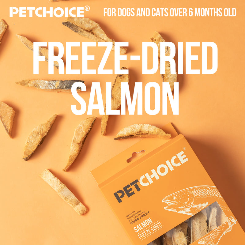 Pet Choice Freeze-Dried Salmon Cat Food Dog Treat