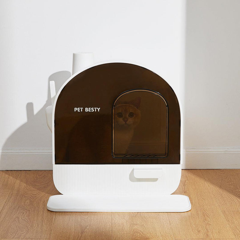 Enclosed Cat Litter Box