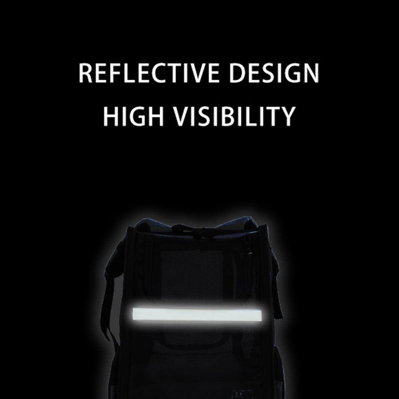 Expandable Large Pet Backpack Carrier with Dual Access and Good Ventilation
