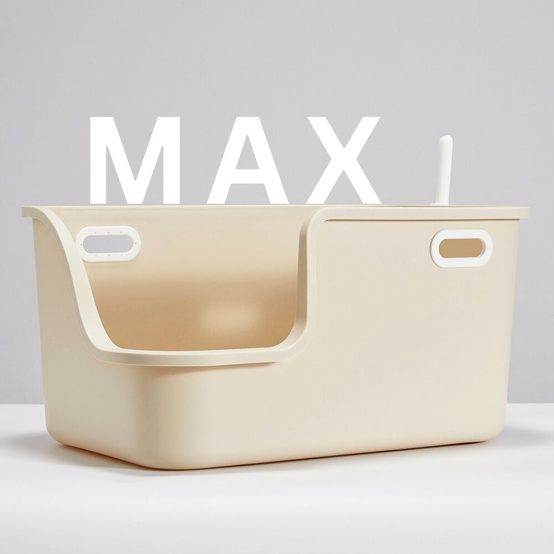 XXL Cat Litter Box for Large Cats with Scoop