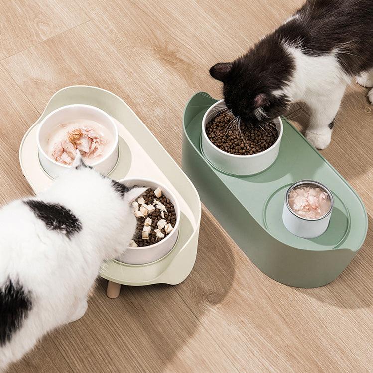 Double cat bowl