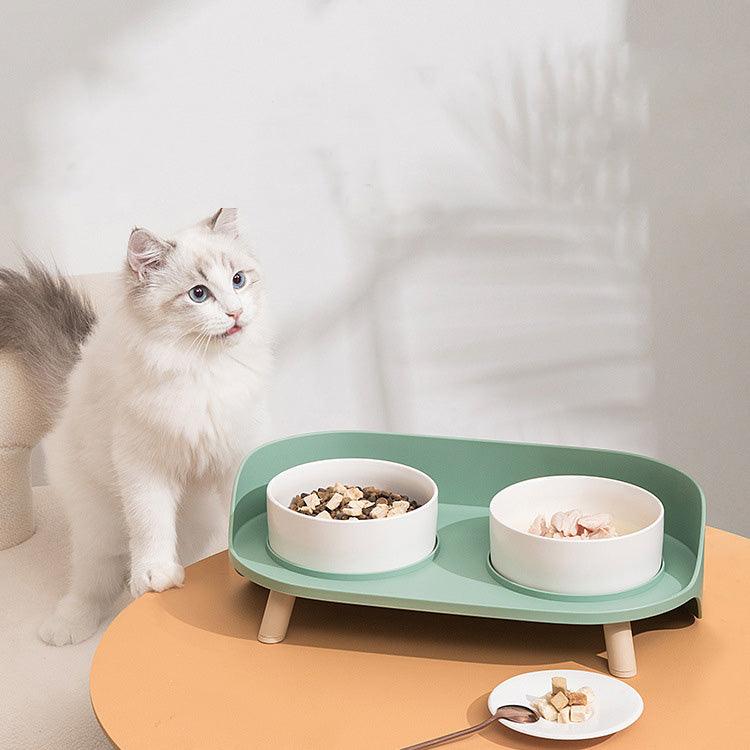 Double cat bowl