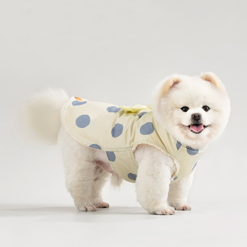 Dog Vest Jumper - Polka Dot