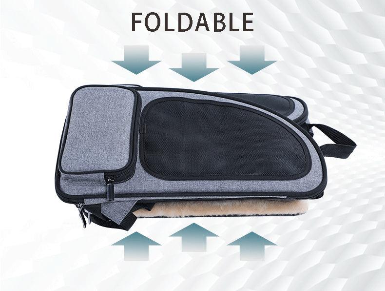 Expandable Large Pet Backpack Carrier with Dual Access and Good Ventilation