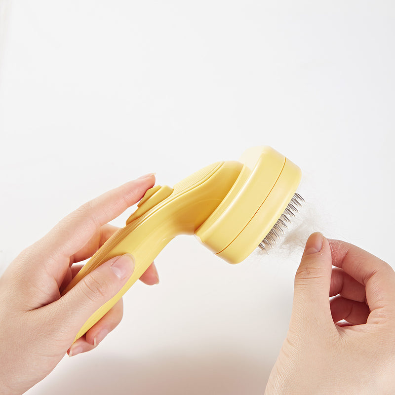 Self-Cleaning Pet Slicker Brush