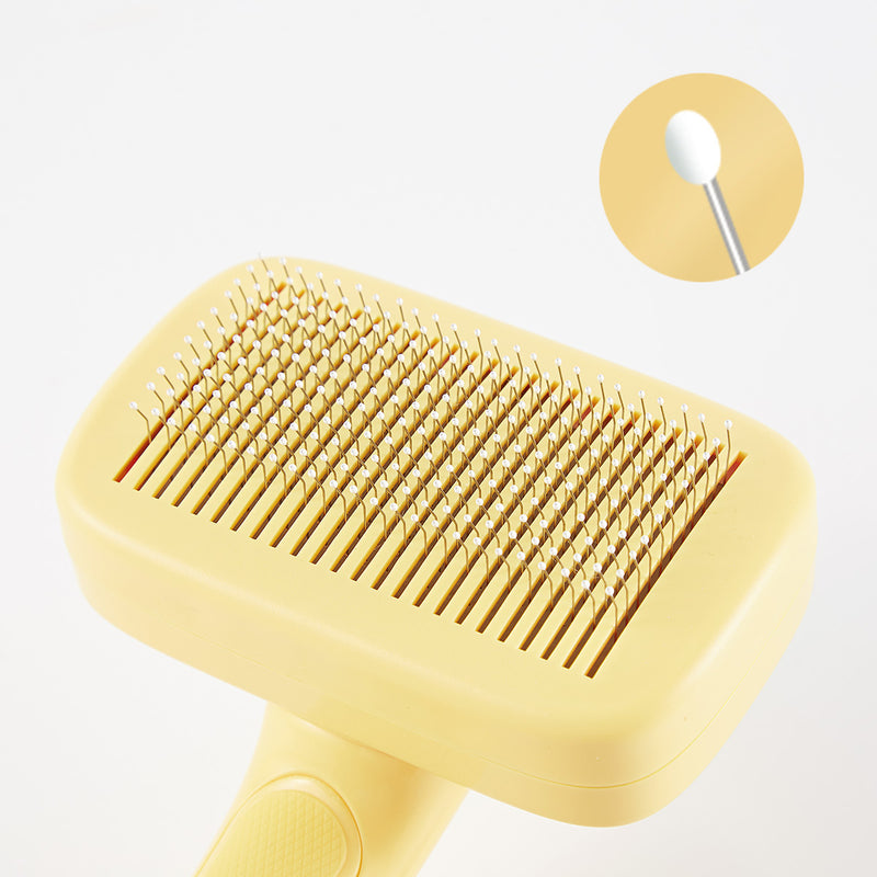 Self-Cleaning Pet Slicker Brush